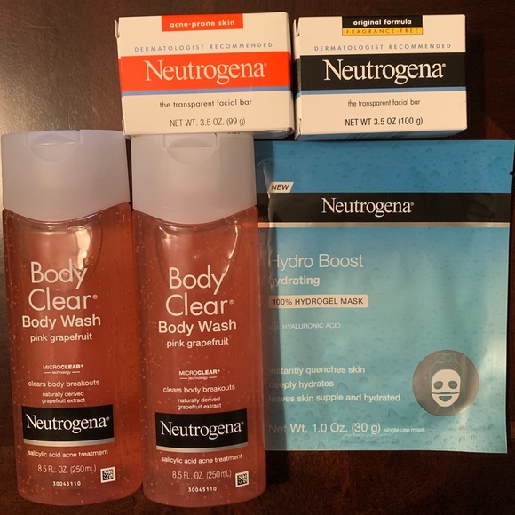 Neutrogena Other - Neutrogena Body wash Face Soap Skincare Bundle